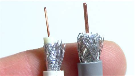 The Difference Between Rg59 And Rg6 Coax Cables Youtube