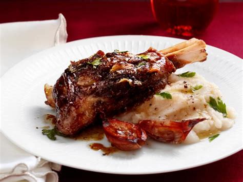 Roasted Lamb Shanks with Lemon and Herbs Recipe | Food Network Kitchen ...