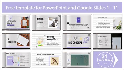 Notebook style Template - PowerPoint Templates and Google Slides