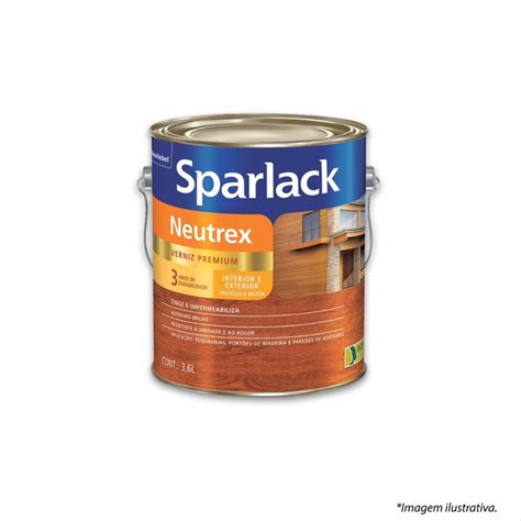 Verniz Neutrex Sparlack Castanho Avermelhado 900ml Verniz Neutrex