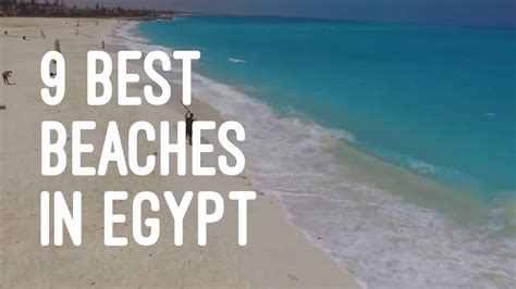 9 Best Beaches In Egypt Youtube