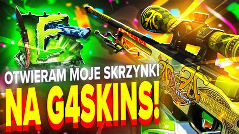 OTWIERAM SKYRZNKI KTÓRE STWORZYŁEM NA G4SKINS YouTube