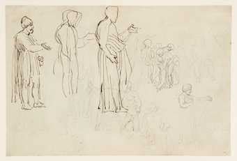 Study For The Wellington Shield A Standing Nude Male Figure Thomas Stothard Tate