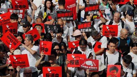 Huge Extradition Law Protest Fills Hong Kong Streets Fox News