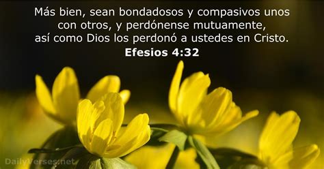 Efesios 4:32 - Versículo de la Biblia - DailyVerses.net