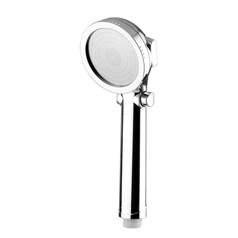 High Pressure Bath Shower Head 3 Mode Large Chrome Handset Heads Water