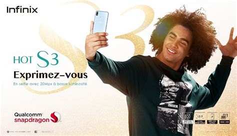 Côte dIvoire Infinix lance son selfie smartphone le Infinix Hot S