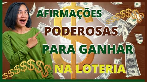 Afirma Es Poderosas Para Ganhar Na Loteria Reprograma O Mental I O