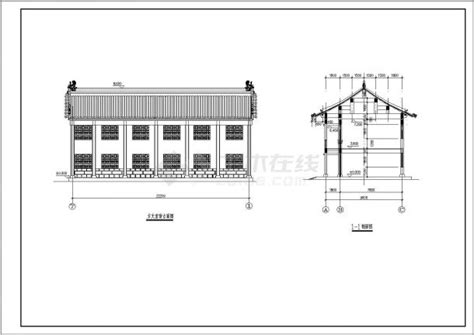 古建筑平面图和立面图古建筑立面图第14页大山谷图库