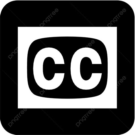 Closed Captioning Black And White, Creative, Style, White PNG and Vector with Transparent ...