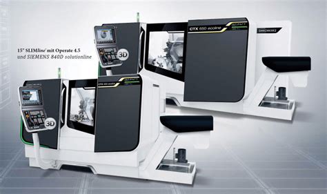 Dmg Mori Ctx 450 Ecoline And 650 Ecoline