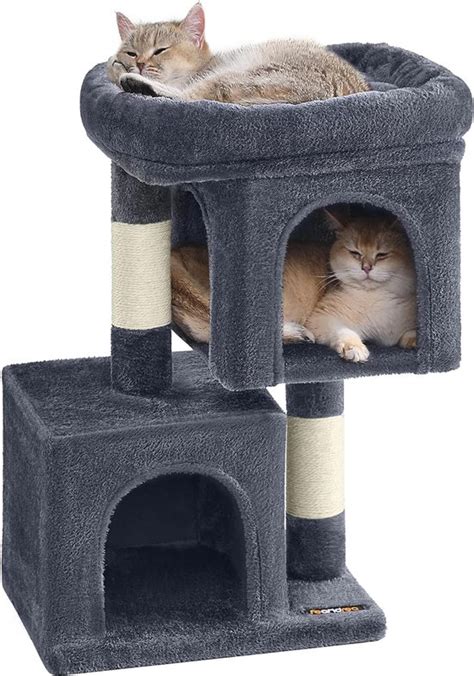 Krabpaal Klein 67 Cm Kattenboom Kattenhuis Voor Kittens Tot 3 Kg Bol