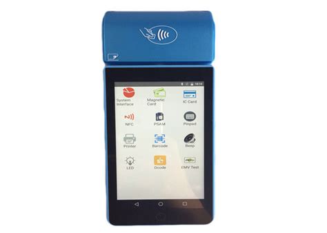 Smart Handheld Android Based Pos Terminal For Restaurant / Bank Payment