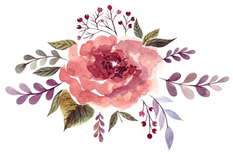 Pin By Michelle Luong On Watercolor Flower Art Images Flower Art