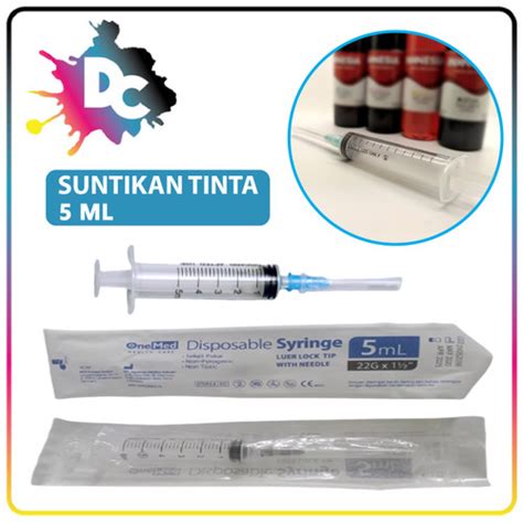 Jual Suntikan Spuit Syringe 10ml Untuk Refill Isi Ulang Tinta