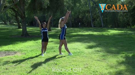 Ycada Cheer Glossary Round Off Youtube