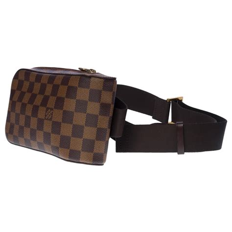 Magnificent Louis Vuitton Geronimos Shoulder Bag In Brown Checkerboard