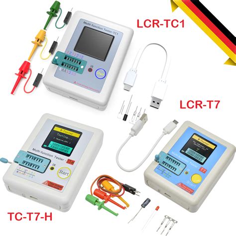 LCR-TC1 LCR-T7 TC-T7-H Transistor Tester TFT Diode Triode Capacitance ...