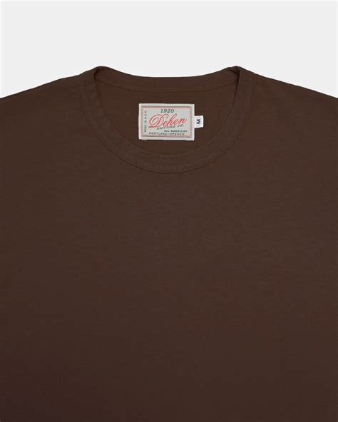 heavy duty tee brown dehen