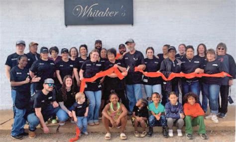 Whitakers Cuts Ribbon To Open New Cafe Caprock Courier