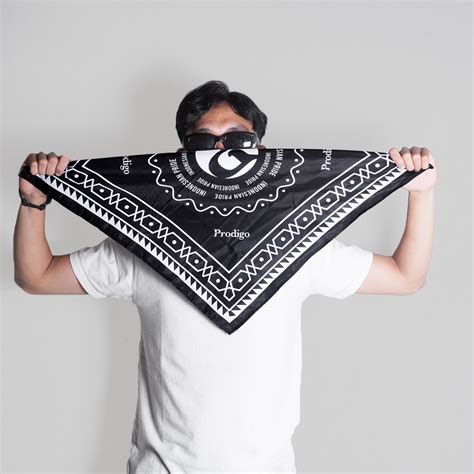 Jual Prodigo Slayer Bandana Ulos Motif 6 Paisley Scarf Syal Ikat