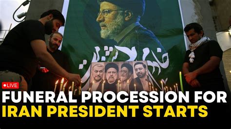 LIVE State Funeral Of Iranian President Ebrahim Raisi In Tabriz