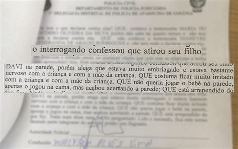 Pai admite à Polícia Civil ter arremessado filho na parede mas afirma