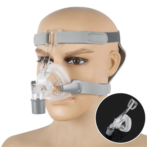 CPAP Mask | Nasal Mask With Adjustable Headgear Strap Clip For Sleep ...