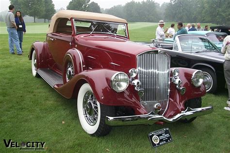 1934 Pierce Arrow Convertible Coupe Information