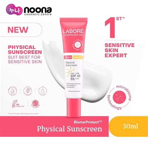 Jual LABORE BIOME PROTECT PHYSICAL SUNSCREEN UVA UVB SPF 45 PA