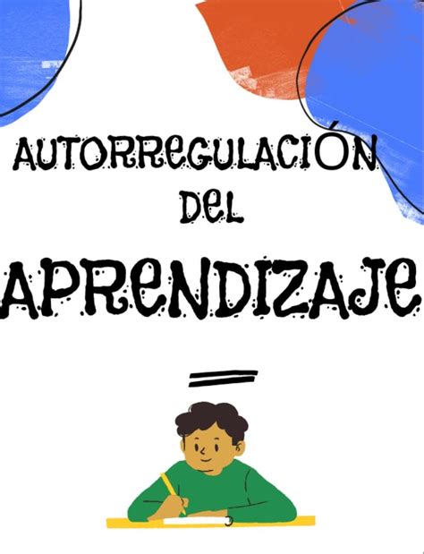 TRIPTICO AUTORREGULACIÓN DEL APRENDIZAJE Portal Red Académica