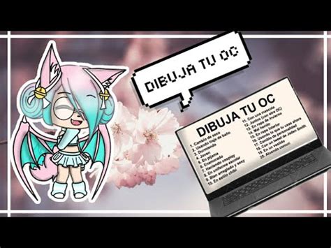 Reto Dibuja Tu Oc Gacha Life Youtube