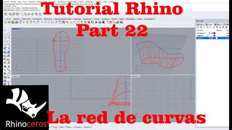 Tutoriales Rhino Cómo modelar desde una red de curvas 2019 part22