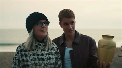 Diane Keaton And Justin Bieber Team Up For His Ghost Music Video