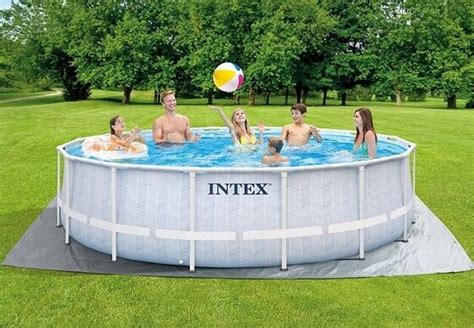 Intex Chevron Prism Frame Pool Cm X Cm