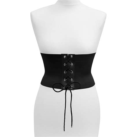 Blackbutterfly 5 5 Inch Wide Button Fastening Elastic Waist Corset