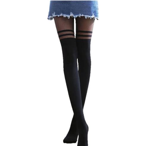 Medias Veladas Negras Lineas Comprar En Moonkey Store