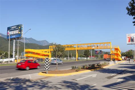 Gobierno De Monterrey Termina Construcci N De Puente Peatonal En