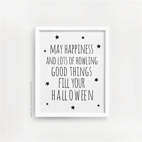 Halloween Quotes Printables for Kids Wall Art Set of 3 Poster - Etsy