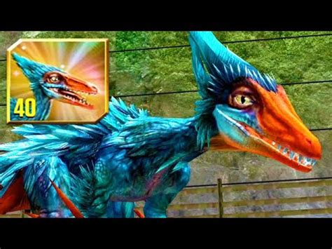 TROODON MAX LEVEL 40 JURASSIC WORLD YouTube