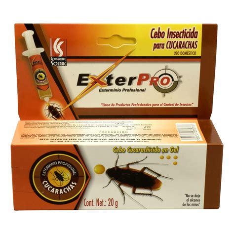 Cebo Insecticida Para Cucarachas Gr Caf Exterpro The Home Depot