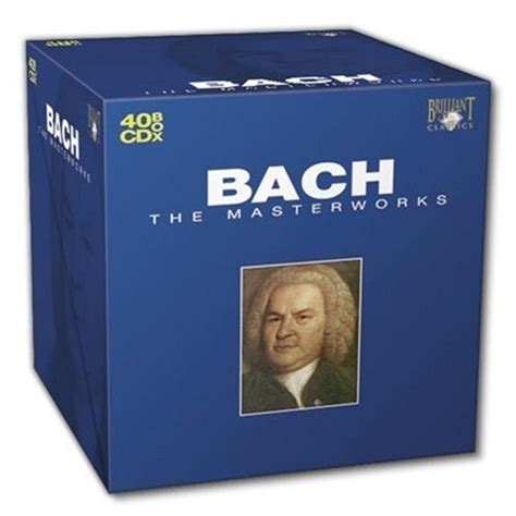 The Masterworks By Johann Sebastian Bach Various Performers CD Box