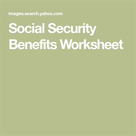 Social Security Benefits Worksheet Lines 6a And 6b 2022 Soci