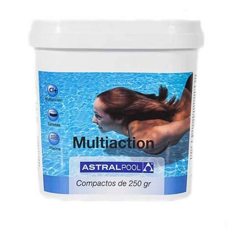 Astral Pool Cloro Multiacción Para Piscina Tabletas 250Gr 5Kg