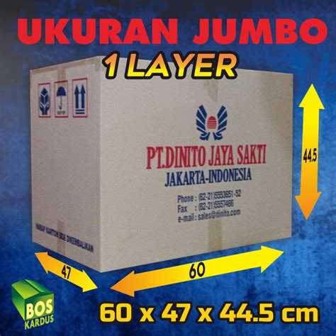 Jual Kardus Besar Pindahan Jumbo Packing Bekas Dus Packaging Tebal Box