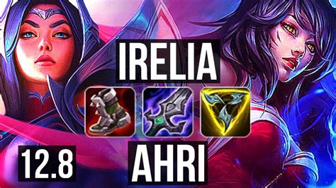 Irelia Vs Ahri Mid Defeat 2 5m Mastery 6 Solo Kills 900 Games