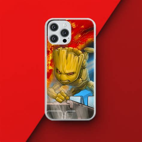 Etui Groot 003 Marvel Nadruk pełny Wielobarwny Producent Samsung