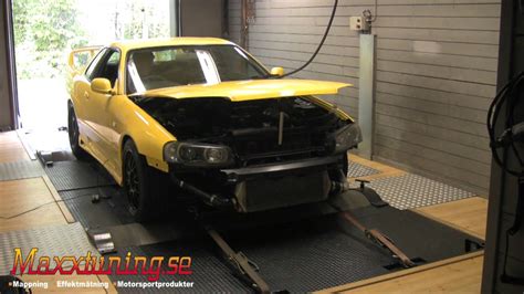 Mappning Nira I Whp Nissan Skyline Gts Maxxtuning Ab Youtube