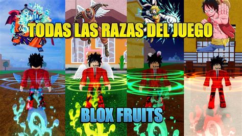 Todas Las Razas De Blox Fruits Buffs Contras All Races Blox