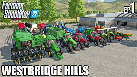 This Is A New Farm Westbridge Hills Farming Simulator 22 Timelapse 1 Youtube